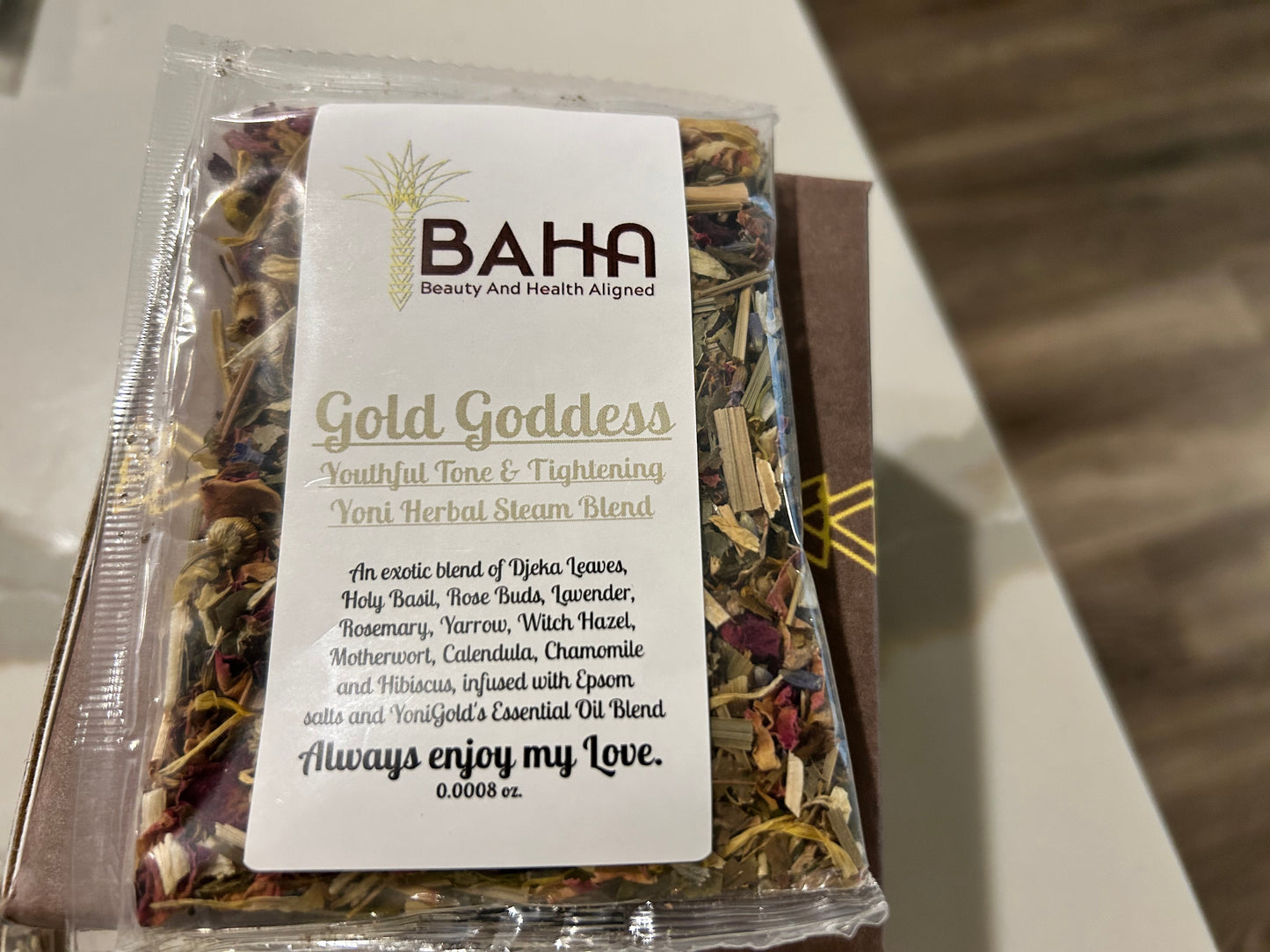 Herbal Yoni Steam Blend -Gold Goddess