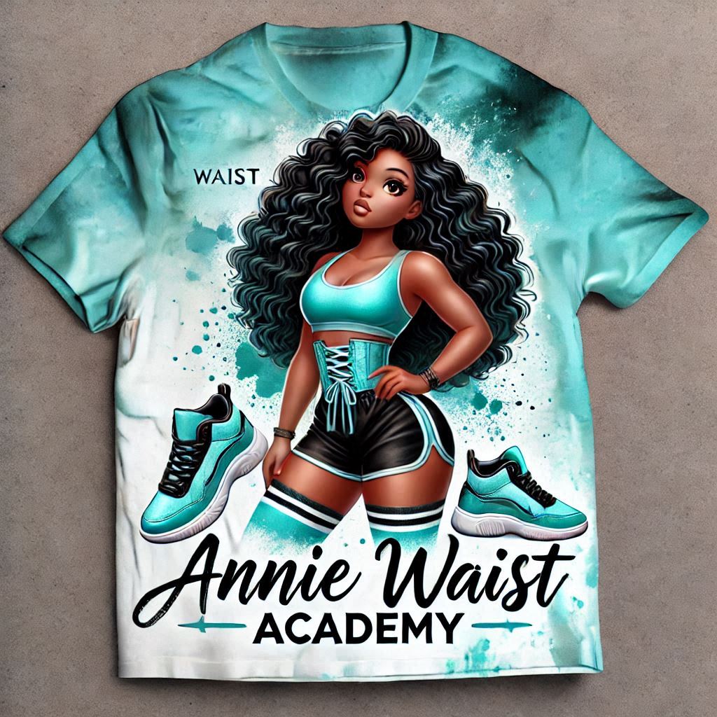 Annie's hair and waist Slay Tee